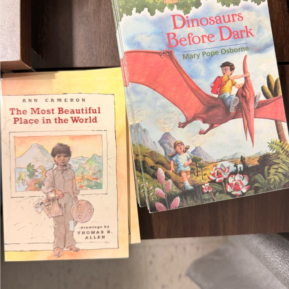 Magic Tree House Dinosaurs Before Dark and First Yearling Book Set